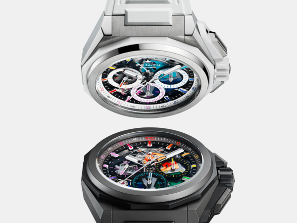 ZENITH彩虹機械錶正反都繽紛　附3條錶帶轉換風格