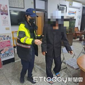 寒夜遞溫情！台東警深夜巡邏助迷途老翁平安返家