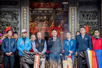 新竹都城隍278年首度蒞臨龍潭　蘇俊賓：地方信仰交流安定人心
