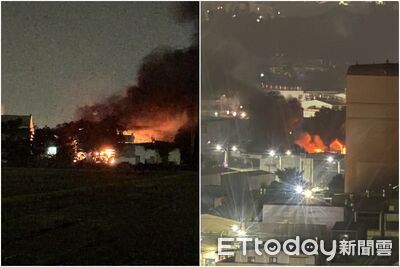 快訊／高雄深夜驚傳工廠大火　目擊民眾聽見爆炸聲