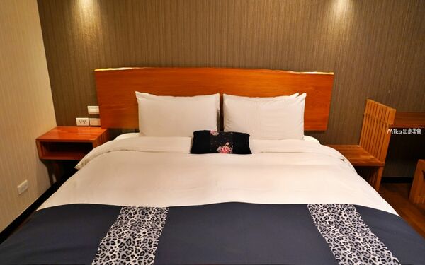 ▲▼花蓮木材工廠二代轉型「檜木居民宿」，以台灣檜木打造的木質調獨棟民宿，有肥美家貓叫起床，還有清粥小菜早餐招待。（圖／部落客Mika提供）