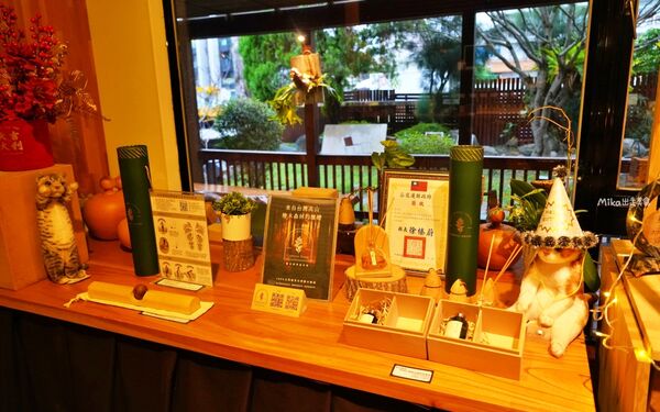 ▲▼花蓮木材工廠二代轉型「檜木居民宿」，以台灣檜木打造的木質調獨棟民宿，有肥美家貓叫起床，還有清粥小菜早餐招待。（圖／部落客Mika提供）