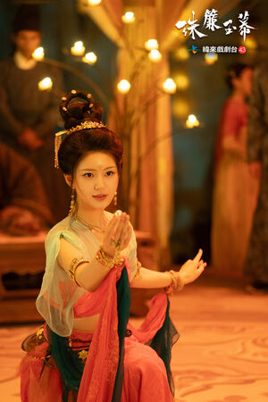 ▲《珠簾玉幕》由趙露思、劉宇寧主演。（圖／緯來戲劇台提供）