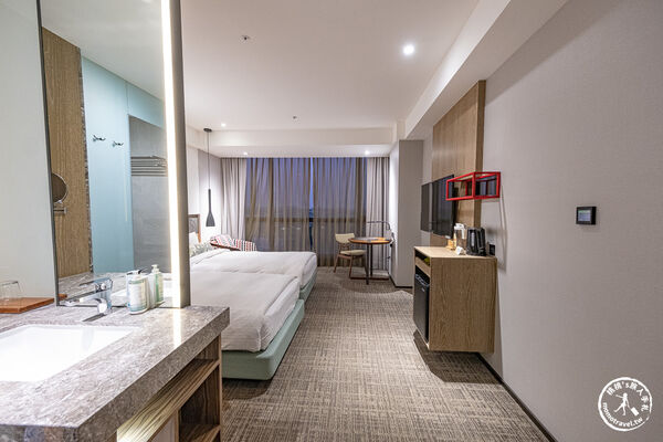 ▲▼嘉義東區住宿「新悦花園酒店」，近嘉義火車站，親子寵物友善。（圖／部落客桃桃提供）