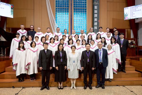 ▲▼副總統蕭美琴出席「台灣基督長老教會大安教會聖誕讚美聯合禮拜」。（圖／總統府提供）