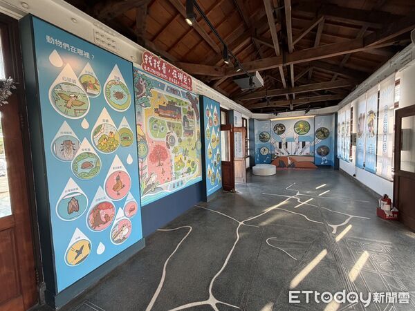 ▲台南山上水道博物館推出「環境聲景探索展示計畫」，邀請民眾放慢腳步，用耳朵感受園區自然生態。（記者林東良翻攝，下同）