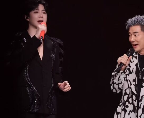 ▲▼   劉宇寧大連演唱會、嘉賓任賢齊          。（圖／翻攝 微博）