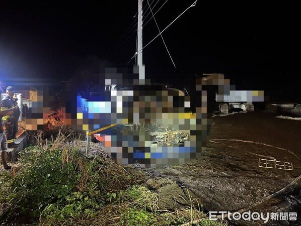 ▲台東東河鄉興昌村發生兩起火災。（圖／記者楊晨東翻攝）