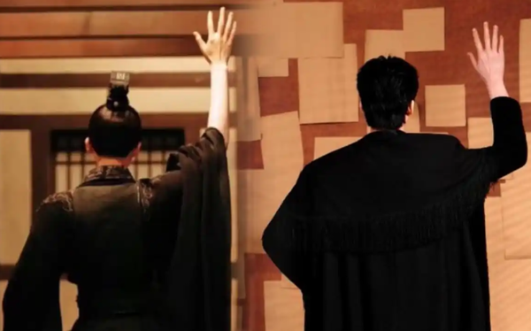 ▲▼ 劉宇寧工作室發布的新圖還原《折腰》的運鏡細節            。（圖／翻攝 劉宇寧LYN工作室、《折腰》片段）