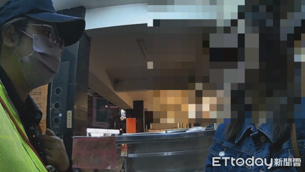 ▲內埔警方阻止田女被騙。（圖／記者陳崑福翻攝）