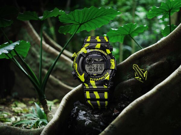 G-SHOCK毒箭蛙錶擬真　特殊塗層模擬青蛙皮膚觸感