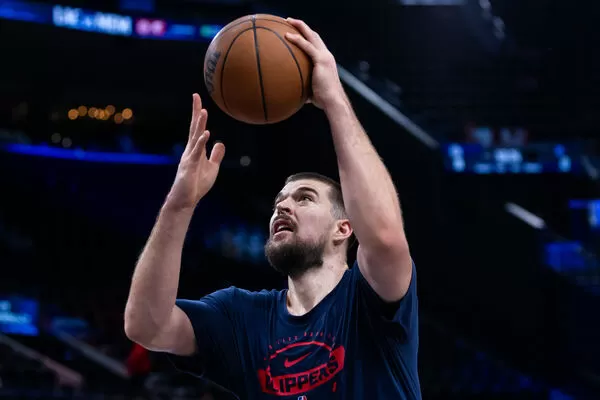 ▲▼ 洛杉磯主力中鋒祖巴奇（Ivica Zubac）。（圖／達志影像／美聯社）