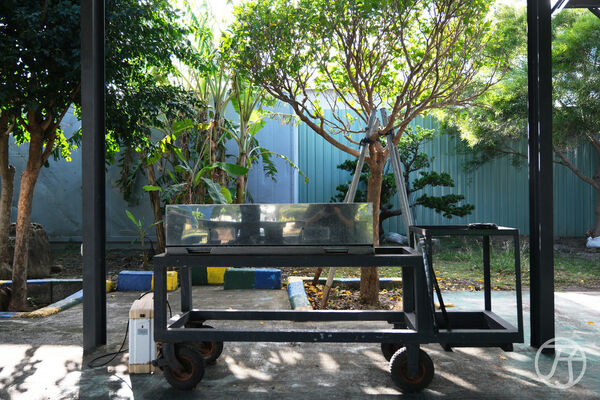 ▲▼開箱恆春「天水月民宿」，房間寬敞還有游泳池與烤肉區。（圖／部落客JJ.Hsu提供）