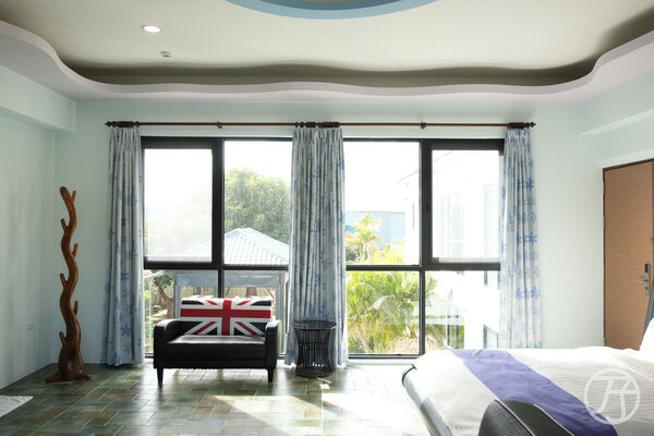 ▲▼開箱恆春「天水月民宿」，房間寬敞還有游泳池與烤肉區。（圖／部落客JJ.Hsu提供）