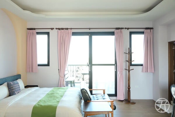 ▲▼開箱恆春「天水月民宿」，房間寬敞還有游泳池與烤肉區。（圖／部落客JJ.Hsu提供）