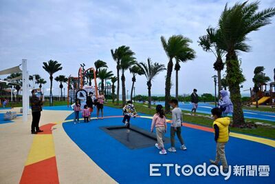 欣賞海景健身！花蓮太平洋公園再升級　成人體健新場域完工啟用