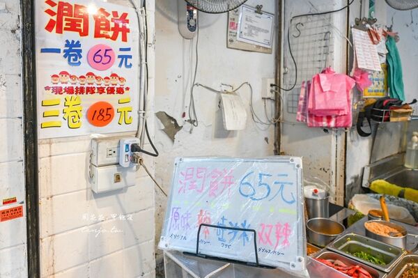 ▲▼雙連市場排隊美食推薦「建國潤餅」！日本觀光客都愛的大份量台北潤餅。（圖／部落客周花花提供）