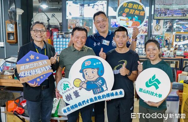 ▲亨達模具公司董事長黃清樹長期支持崑山科大，成為企業回饋教育的典範。（記者林東良翻攝，下同）