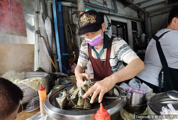 ▲▼北港美食推薦「肉粽財」！鄰近朝天宮，在地人吃的隱藏版肉粽抓仔麵。（圖／部落客DARREN提供）