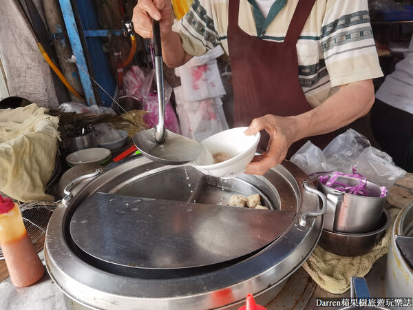 ▲▼北港美食推薦「肉粽財」！鄰近朝天宮，在地人吃的隱藏版肉粽抓仔麵。（圖／部落客DARREN提供）