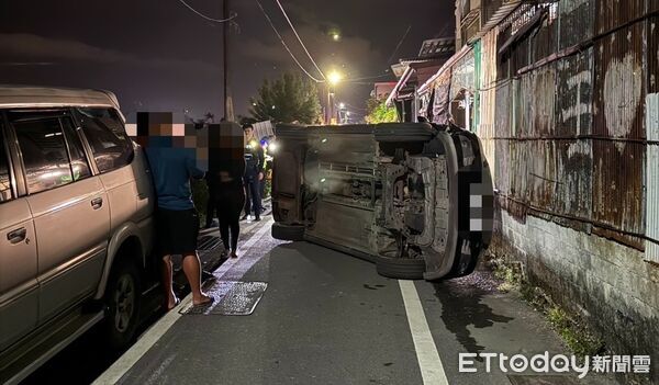 ▲60歲男子酒駕撞車，台東警依法送辦。（圖／記者楊晨東翻攝）