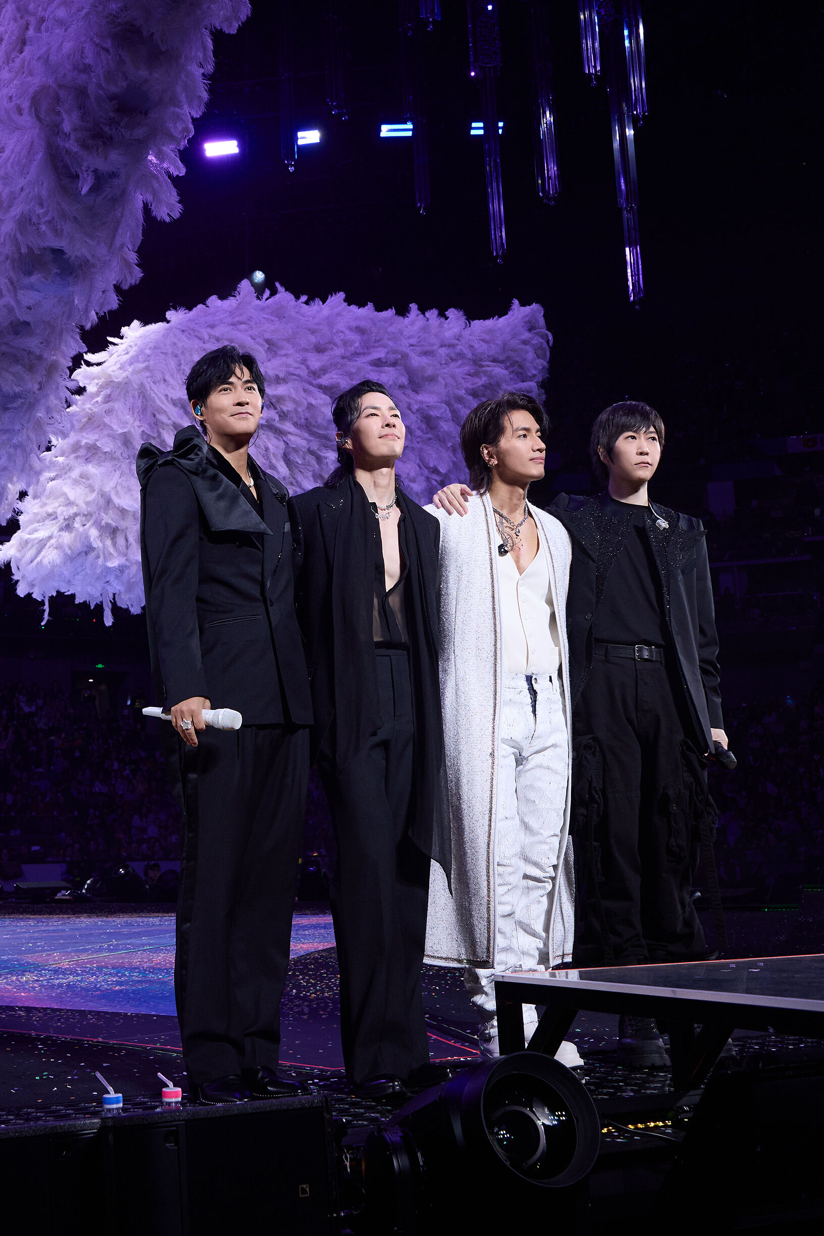 ▲▼ 言承旭、吳建豪、周渝民、五月天阿信與現場五萬顆恆星相互輝映。（圖／相信音樂提供）