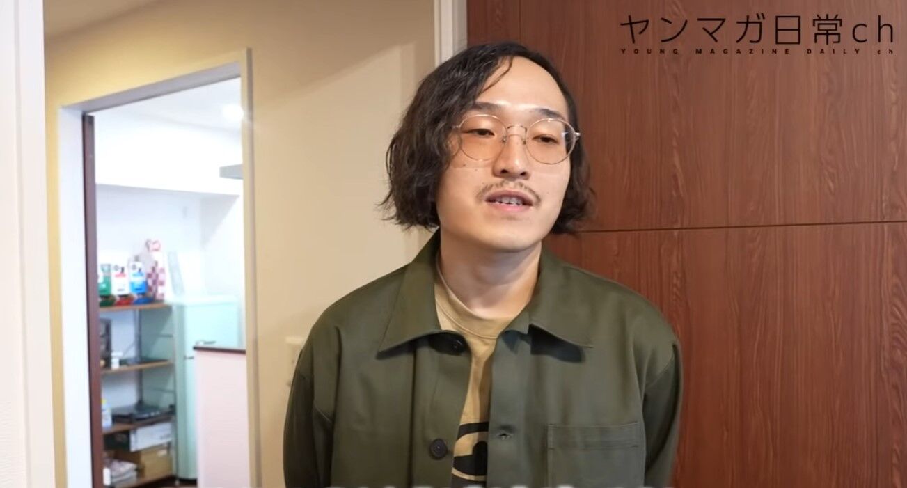 ▲知名漫畫家鹿子病逝。（圖／翻攝ヤンマガ日常ch）