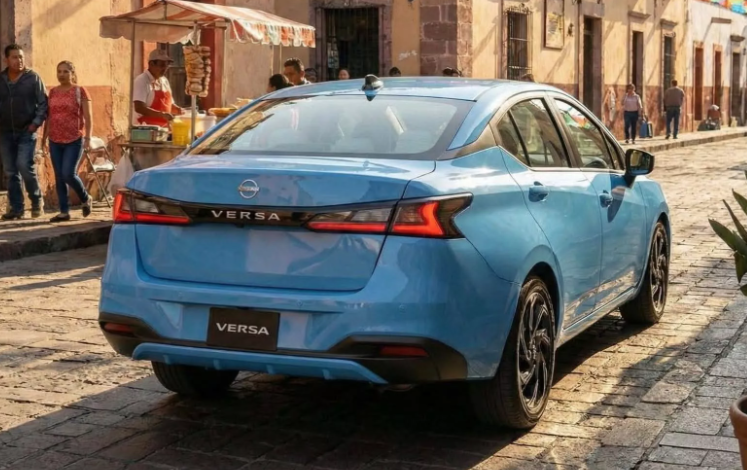 ▲Nissan大改款Versa廠照提前流出！北美將在近期上市。（圖／翻攝自Nissan）