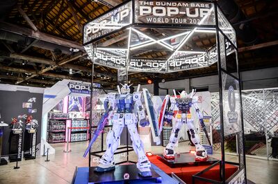 高雄變身鋼彈基地！世界巡迴展造景、限定品直擊　還有鋼彈教室