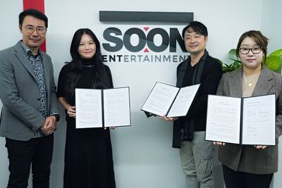 【廣編】台灣POPLINE攜手韓國SOON ENT、HUEXIM打造亞洲文化行銷大平台