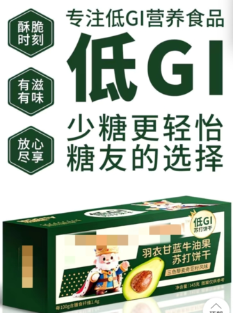 ▲▼「低GI」標籤成食品銷售流量密碼。（圖／翻攝自微博）