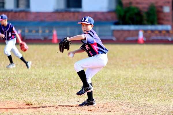 ▲▼正義國小陳柏均先發6局無失分。（圖／學生棒聯提供）