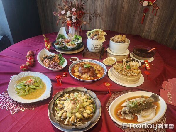 ▲不到800元吃澎湃！中部人氣客家餐廳搶攻年夜飯市場。（圖／記者游瓊華翻攝）