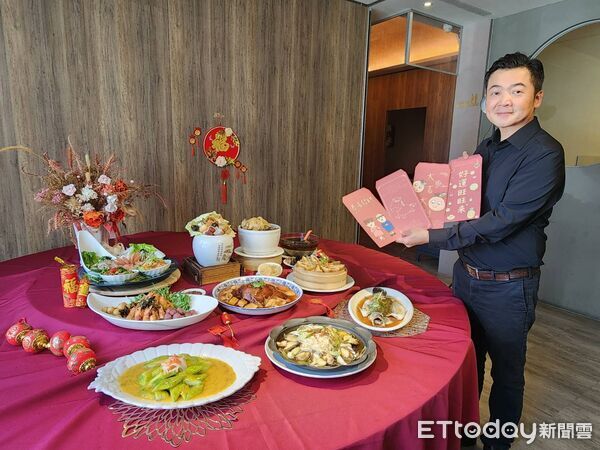 ▲不到800元吃澎湃！中部人氣客家餐廳搶攻年夜飯市場。（圖／記者游瓊華翻攝）