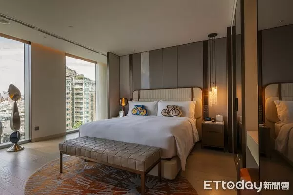 ▲台中勤美洲際酒店聯手自行車文化探索館與GIANT，推出「騎遇流光」住房專案。（圖／勤美洲際酒店提供）