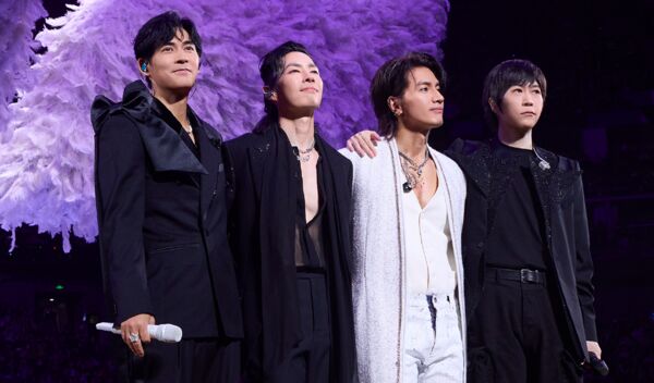 ▲▼ 言承旭、吳建豪、周渝民、五月天阿信與現場五萬顆恆星相互輝映。（圖／相信音樂提供） 