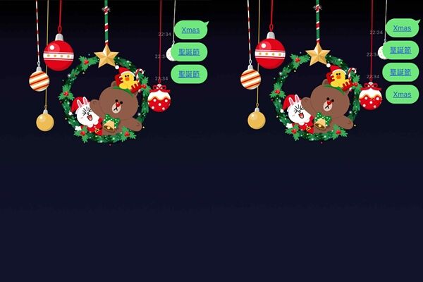 ▲▼LINE新特效。（圖／翻攝LINE）