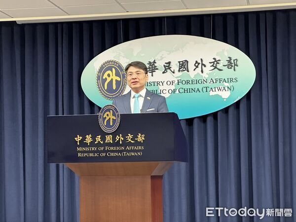 ▲▼外交部發言人兼公眾會執行長蕭光偉。（圖／記者詹詠淇攝）