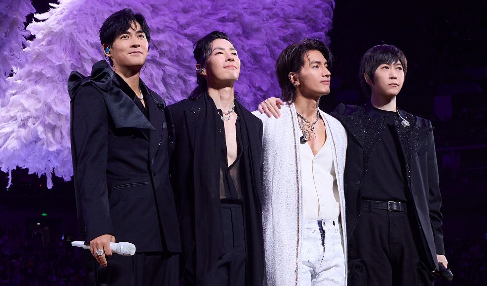 ▲▼ 言承旭、吳建豪、周渝民、五月天阿信與現場五萬顆恆星相互輝映。（圖／相信音樂提供） 