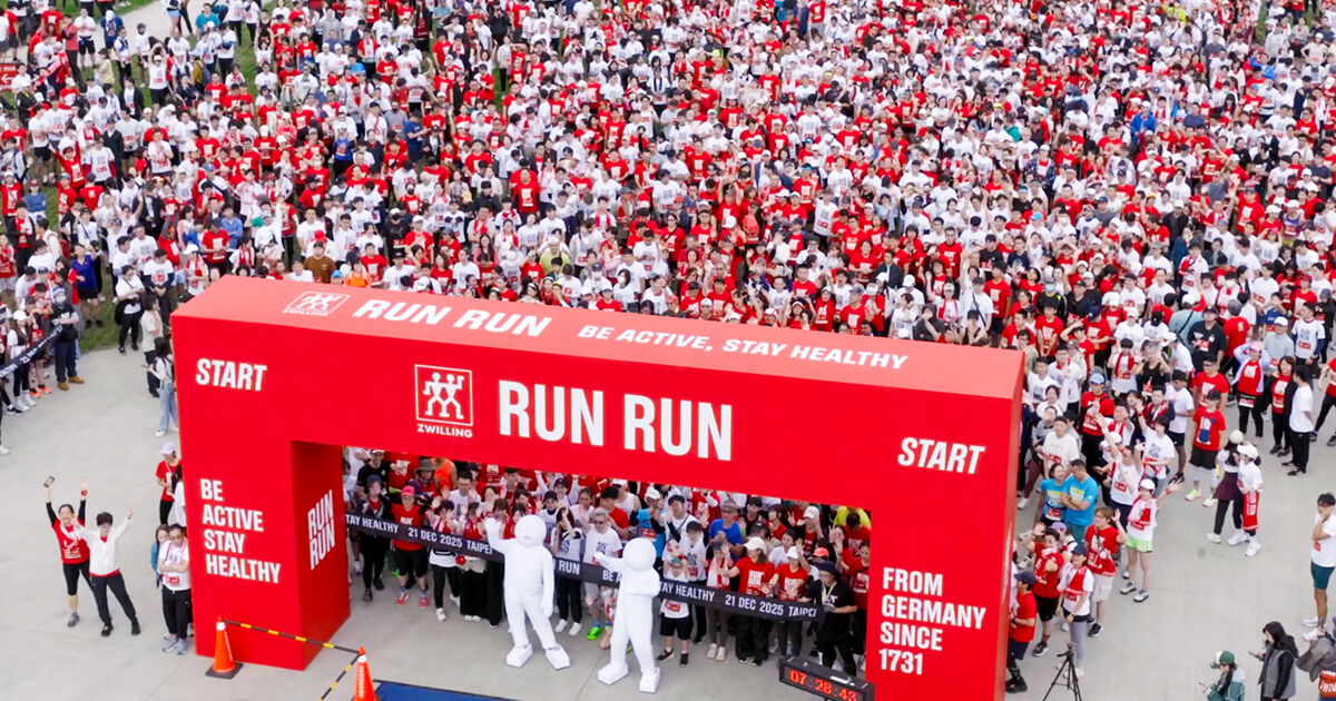 德國雙人,ZWILLING,路跑,廚具,鍋具,健康生活,跑步（圖／品牌提供）