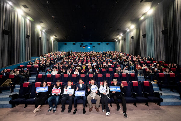 ▲紀錄片《冠軍之路》舉辦首映會，現場氣氛相當感人。（圖／牽猴子提供）