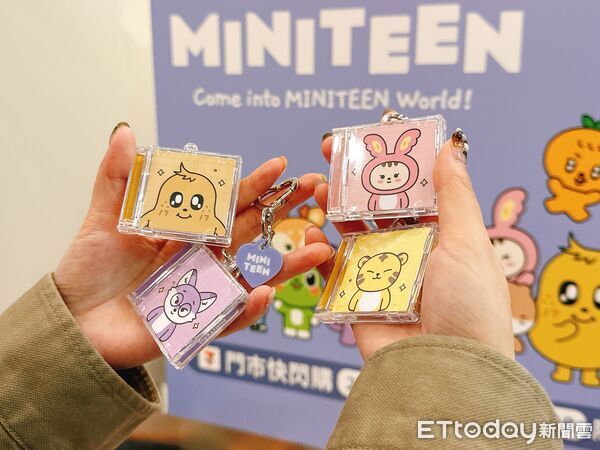 ▲▼7-11推出「MINITEEN」周邊快閃購。（圖／記者林育綾攝）