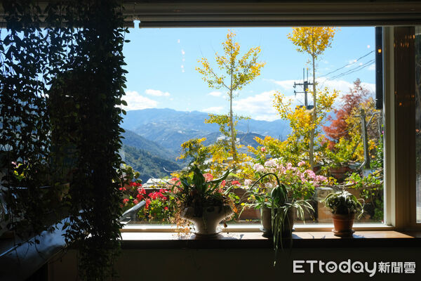▲詩歌謠天空,環山部落,山嵐居。（圖／記者彭懷玉攝）