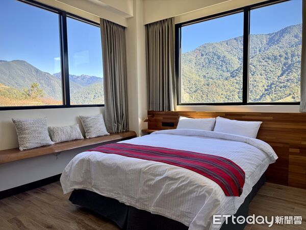 ▲詩歌謠天空,環山部落,山嵐居。（圖／記者彭懷玉攝）