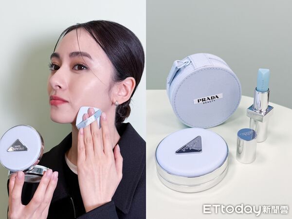 試開箱／人生第一顆PRADA包無痛拿下！美到屏息「莫測藍氣墊」限量販售