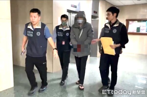 ▲林男在網路上發布恐嚇言論，遭逮捕並移送士林地檢署偵辦。（圖／調查局提供）