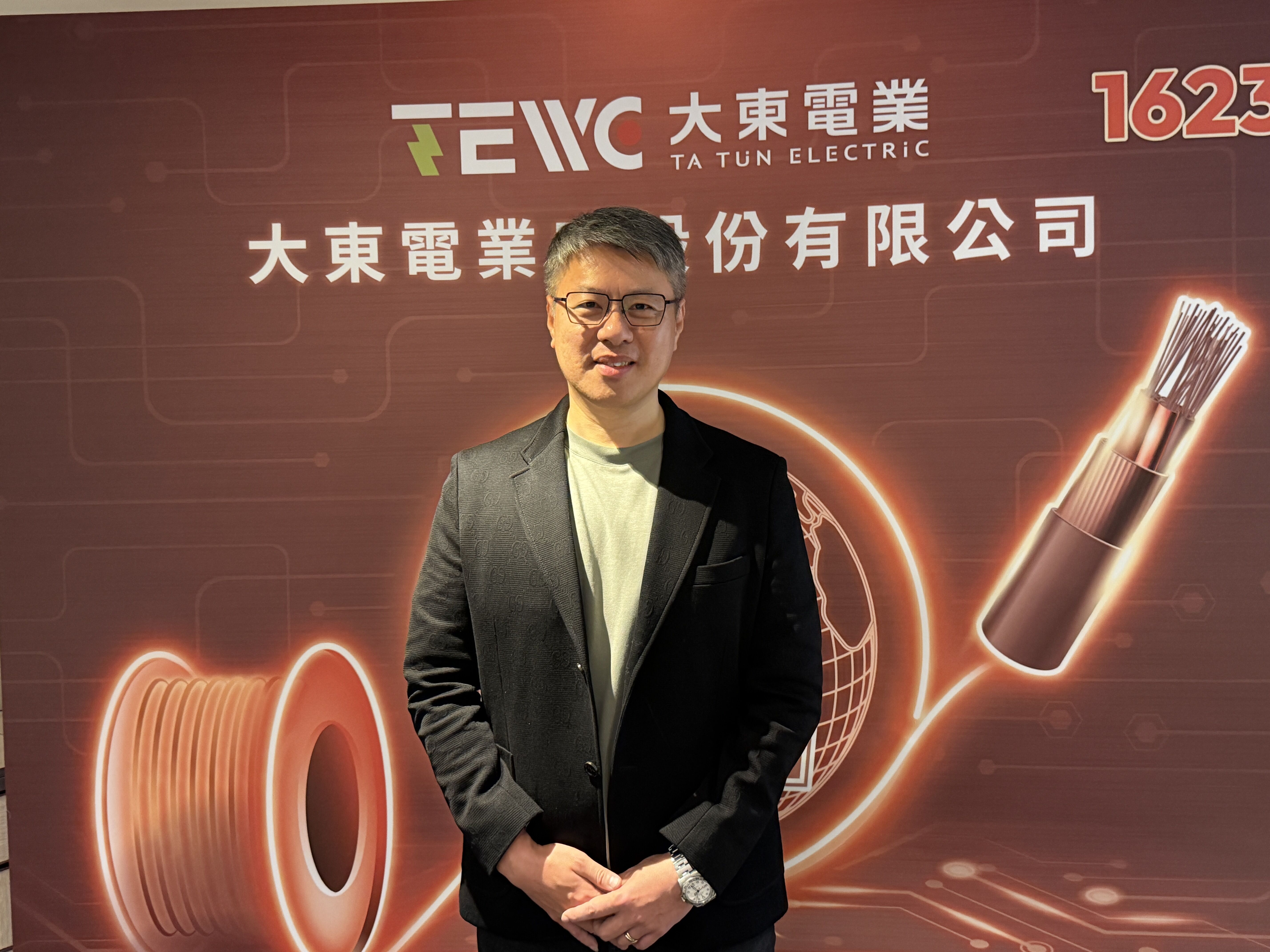 ▲▼大東電董事長林志明。（圖／記者高兆麟攝）