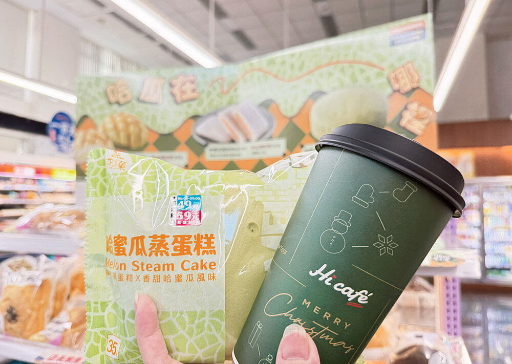 ▲▼萊爾富推出哈密瓜風味新品。（圖／業者提供）