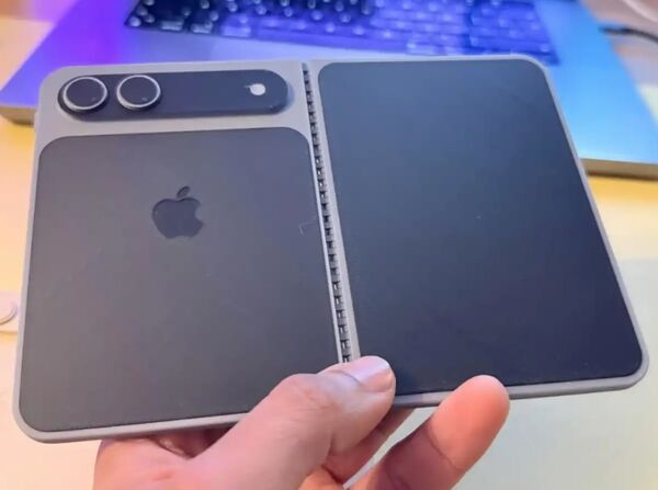 ▲▼3D列印iPhone摺疊模型機。（圖／MakerWorld）