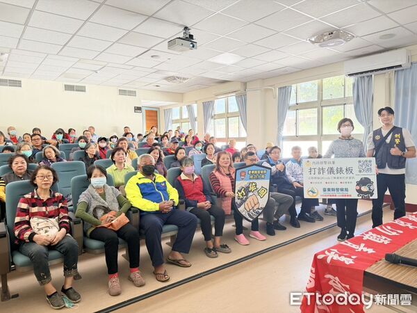 ▲成功分局受邀參與青溪協會宣導活動。（圖／記者楊晨東翻攝）